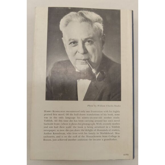 Saturday the Rabbi Went Hungry – VG+ Vintage Mystery Hardcover Book - Picture 2 of 10